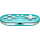 8BitDo Zero 2 Bluetooth Gamepad Mini Controller - Turquoise RET00222 - 1106092 - zdjęcie 3